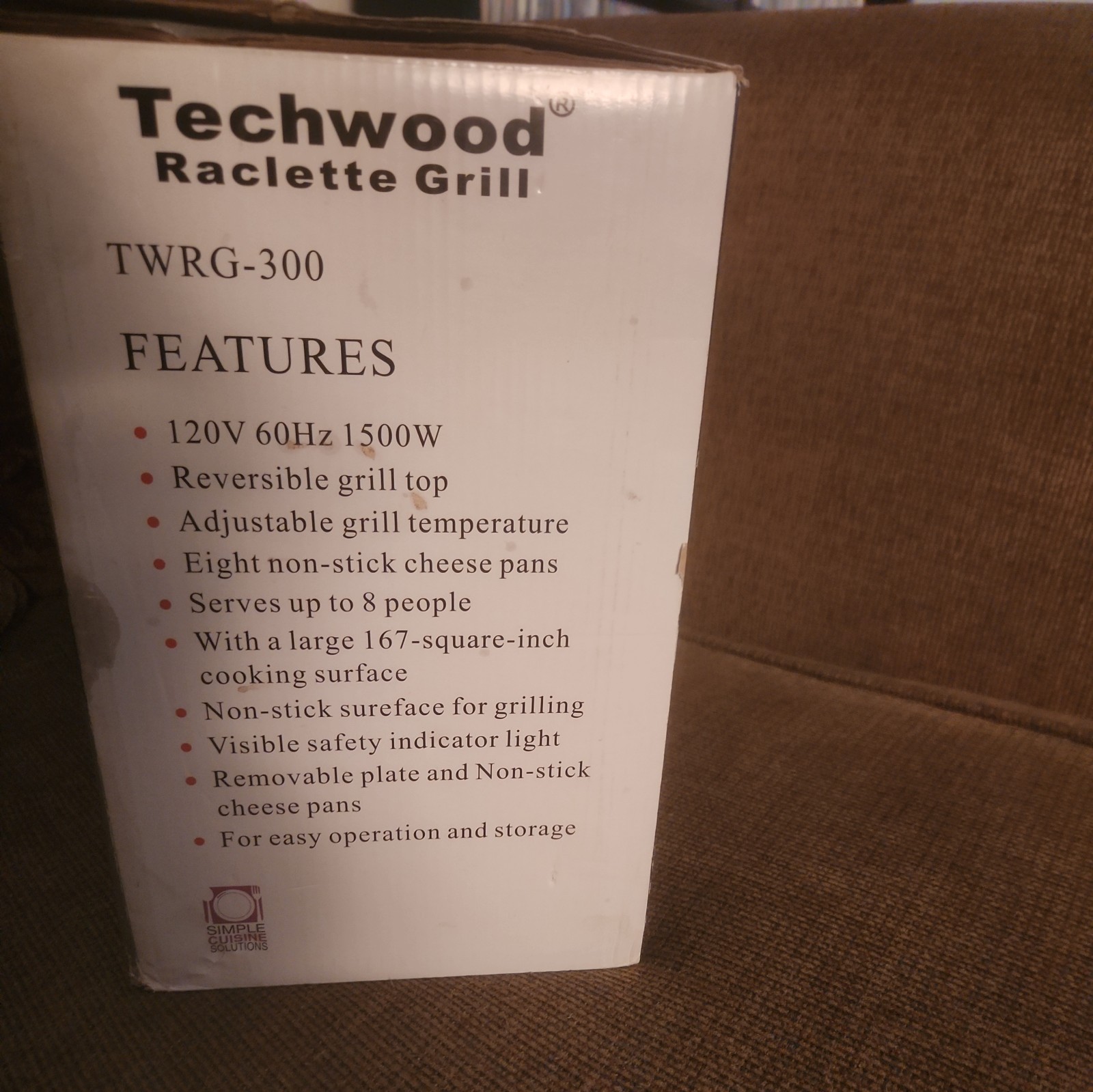 Raclette Table Grill, Techwood Electric Indoor Grill Korean BBQ Grill * Read