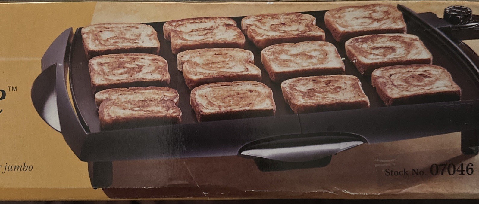 Presto BigGriddle Cool-Touch Electric Griddle NIB
