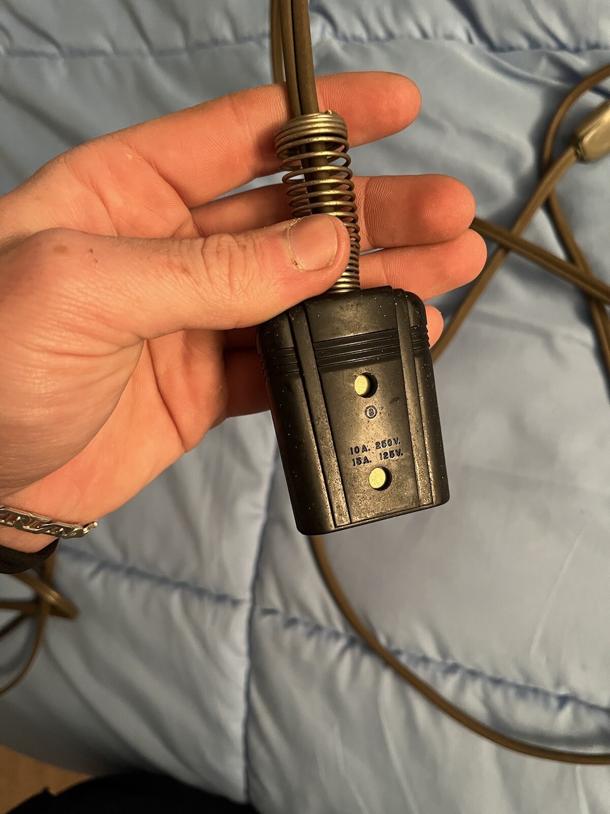 Vintage Original Power Cord for Nesco Electric Roaster Oven Cooker # 126 129-2
