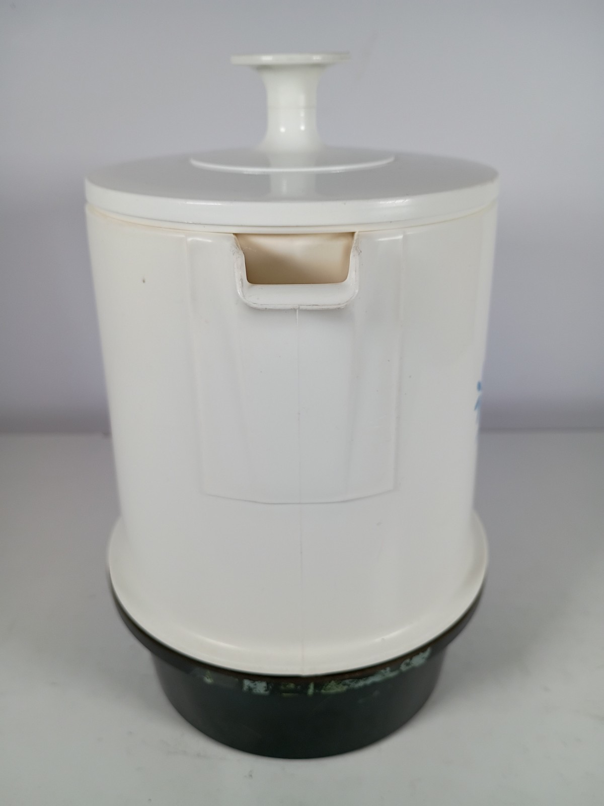 Vintage Blue Floral Regal Poly Hot Pot 5 Cup Electric Tea Coffee Water Kettle