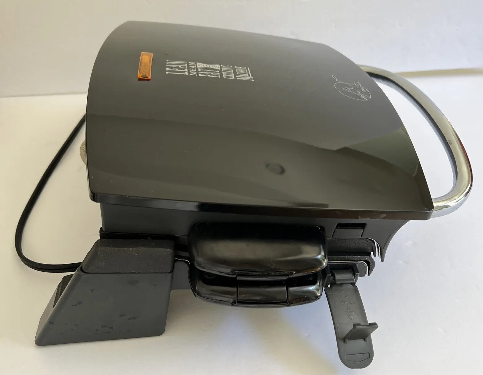 George Foreman GRP72CTB Indoor Grill and Broil. TESTED. No Drip Tray