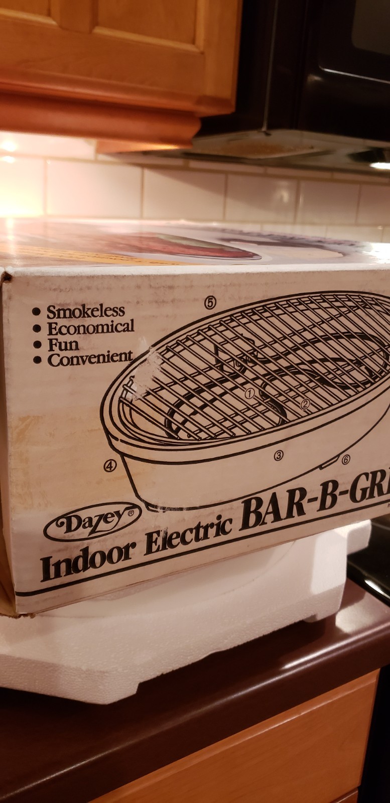 Dazey Indoor Grill Plus MADE IN USA 1990 NEW 100% COMPLETE
