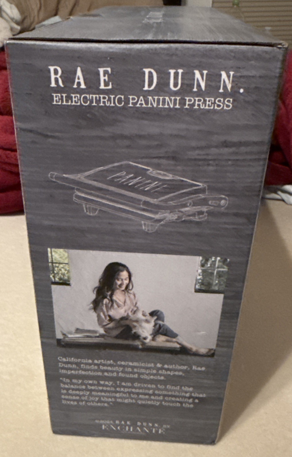 NEW Rae Dunn Electric Panini Press – Never Taken Out Of The Box