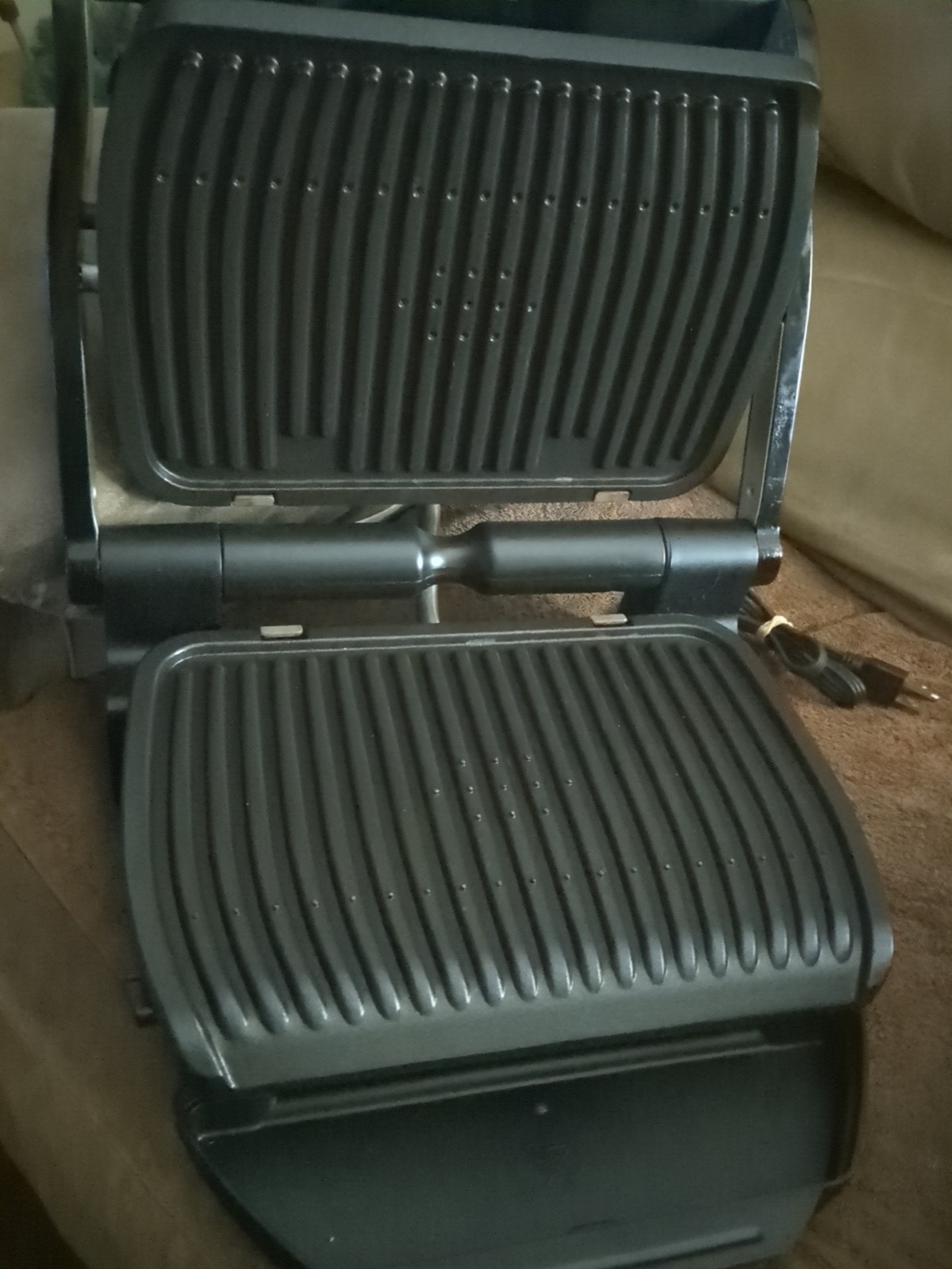 T-Fal OptiGrill 8351s1 Grill Automatic Sensor Indoor No Drip Tray