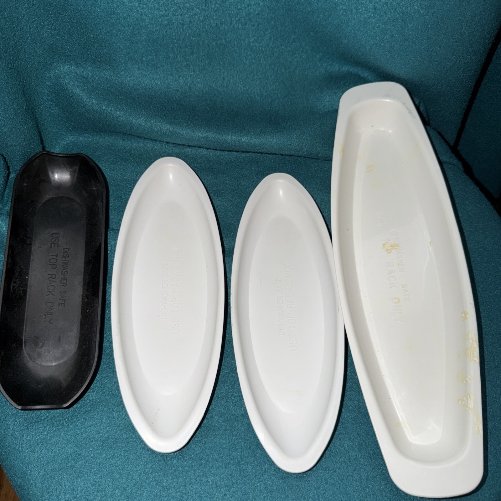 George Foreman Grill Drip Tray, Grease Catcher, White & 1 Black Replacement Tray