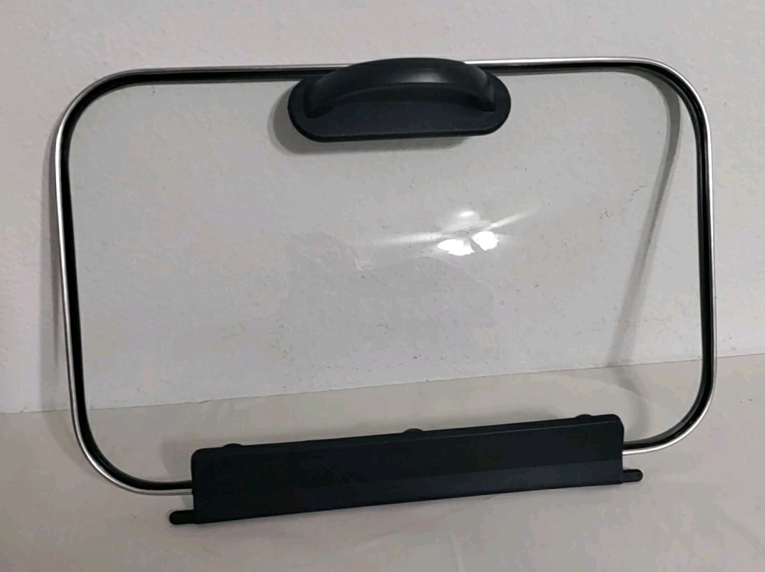 POWER XL Smokeless Grill PG-1500FDR GLASS LID with Handle Replacement