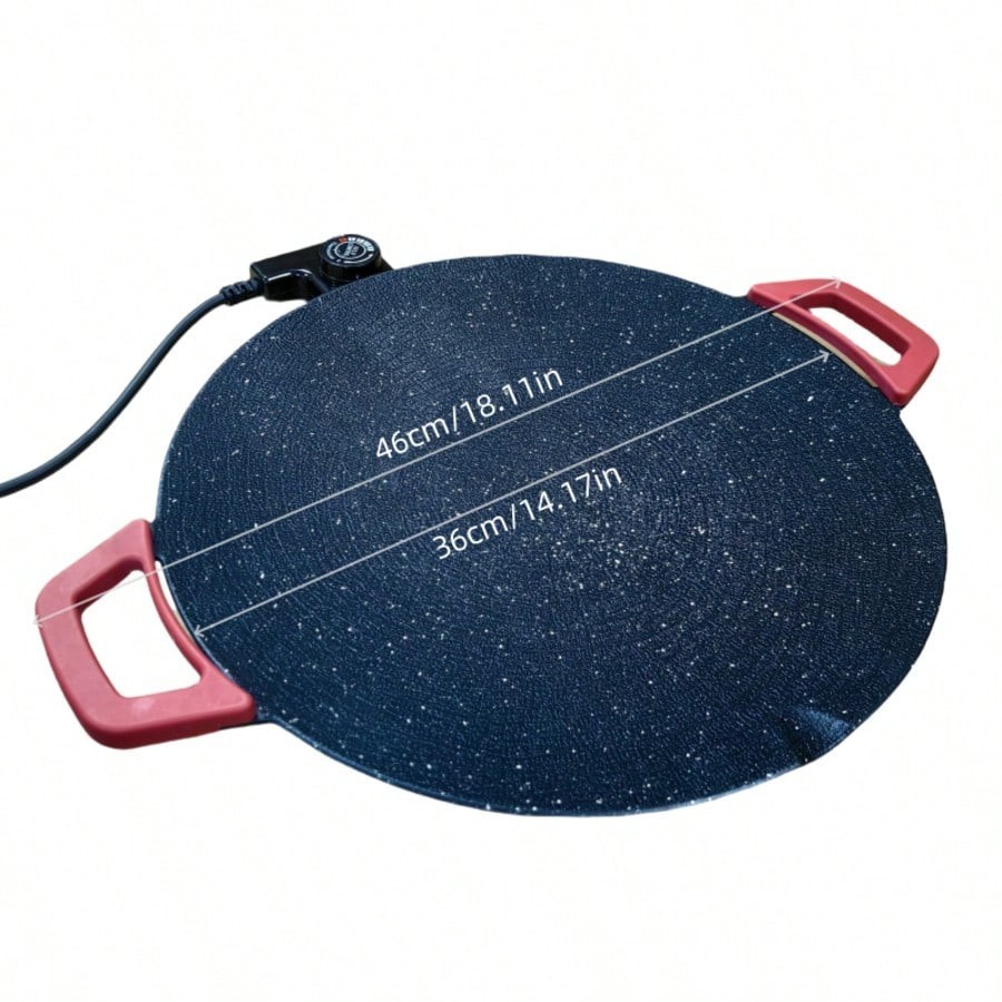 Multifunctional Medical Stone Non-Stick Electric Grill Pan 5-Speed Temp Control