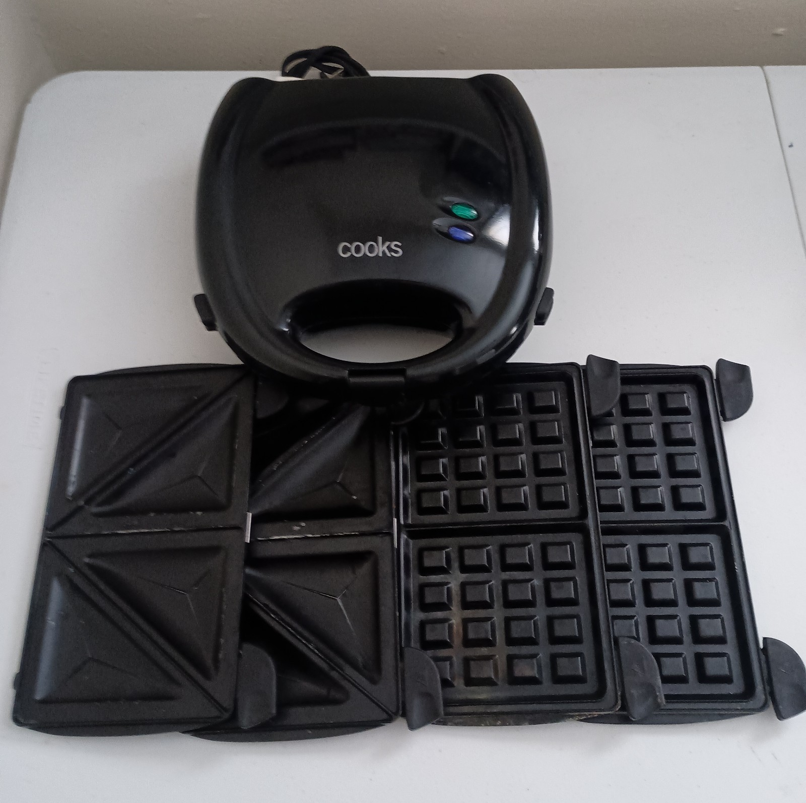 Sandwich press waffle grill panini Sensio 3-in-1 Nonstick S627 700W
