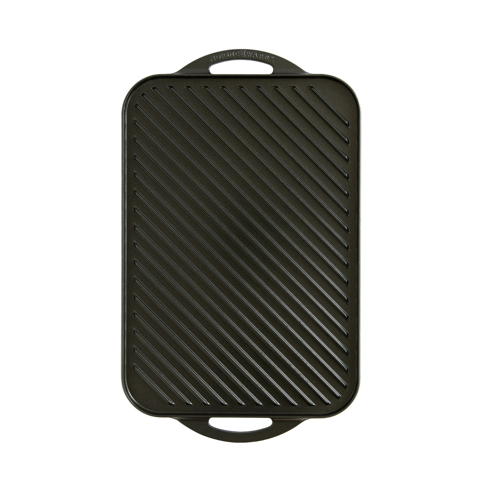 Nordic Ware Deluxe 16.8″ x 11.6″ Nonstick Cast Aluminum Reversible Grill Griddle