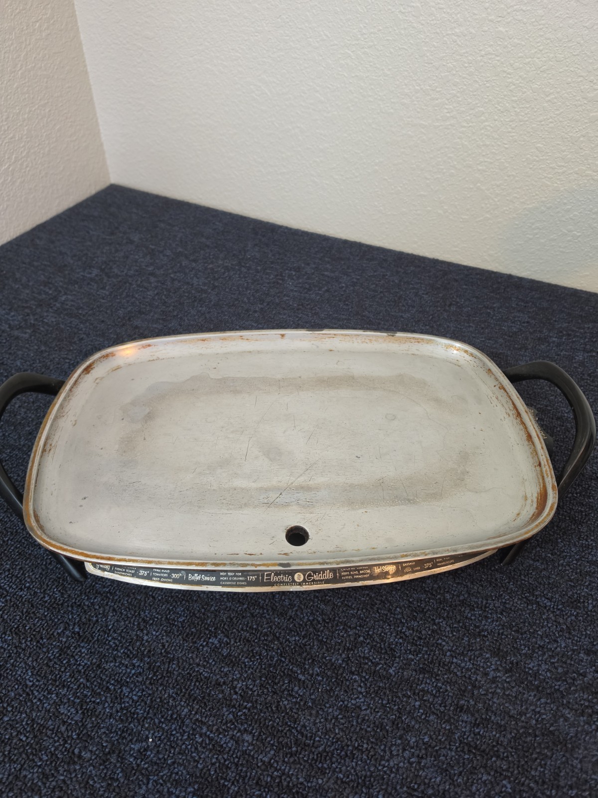 TESTED Farberware 260 Electric Griddle 18″ Skillet Grill Buffet w/ Temp Control