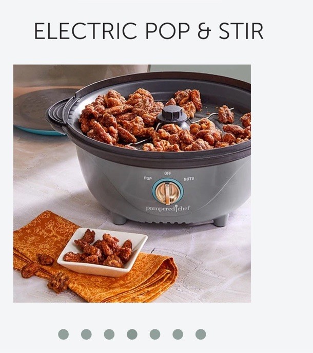 Pampered Chef Electric Pop And Stir