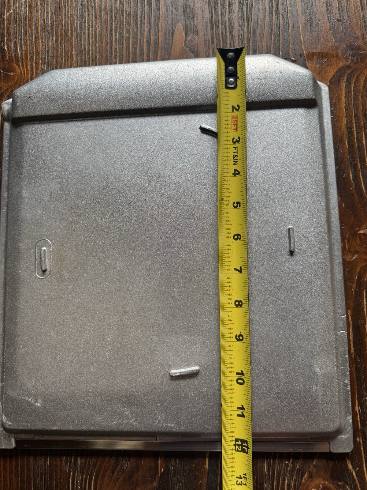 Vintage 1950s GE Stratoliner Electric Range Drop-In Griddle Insert Plate Cast Al