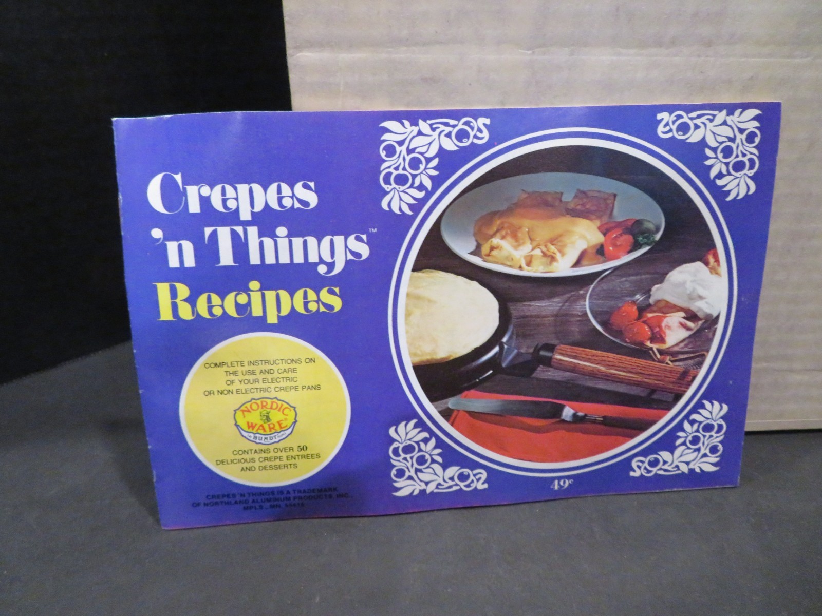 Vintage Nordic Ware Electric Crepe Maker – Crepe Making Set – CAT. No. 85032 –