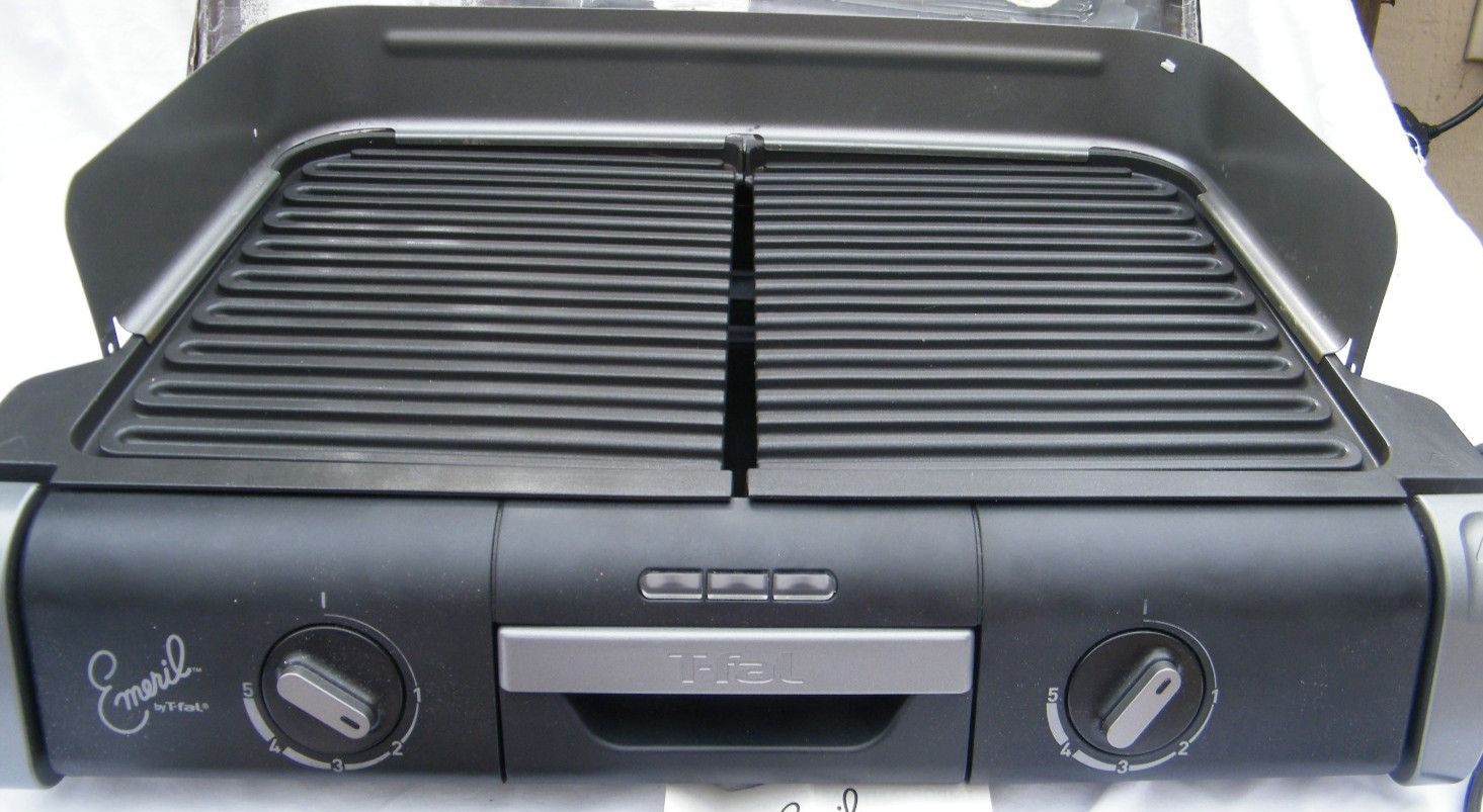 Emeril XL Grill Indoor Electric Grill 1700W Removable Plates Non-stick