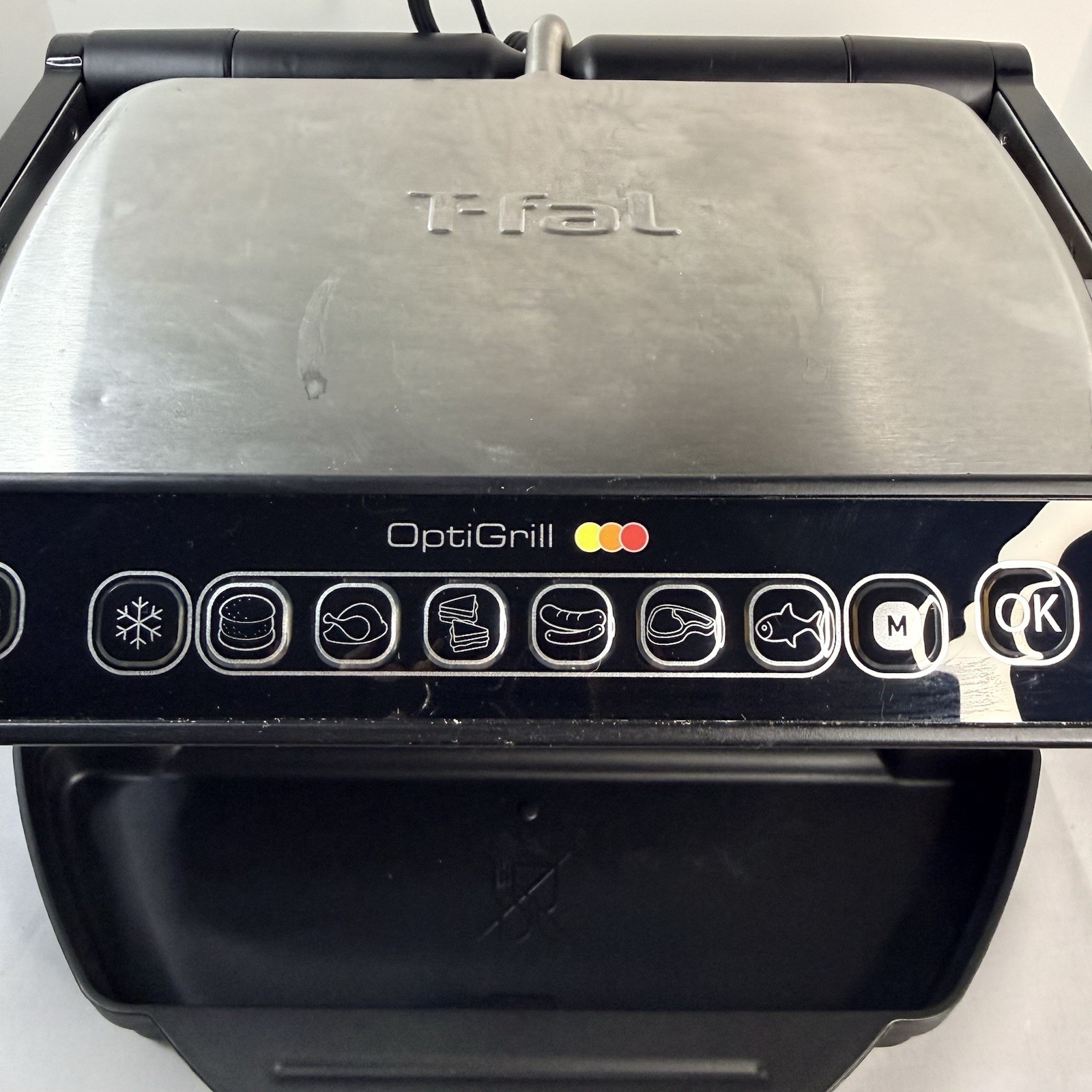 T-Fal OptiGrill Series 8351s1 Automatic Sensor Indoor Grill/w Detachable Plates