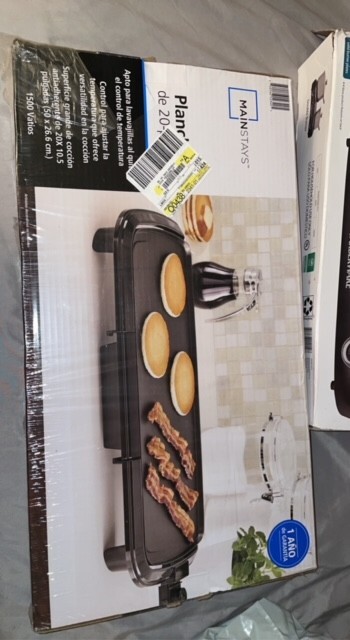 Mainstays MS-GRD20 Electric Griddle – Black