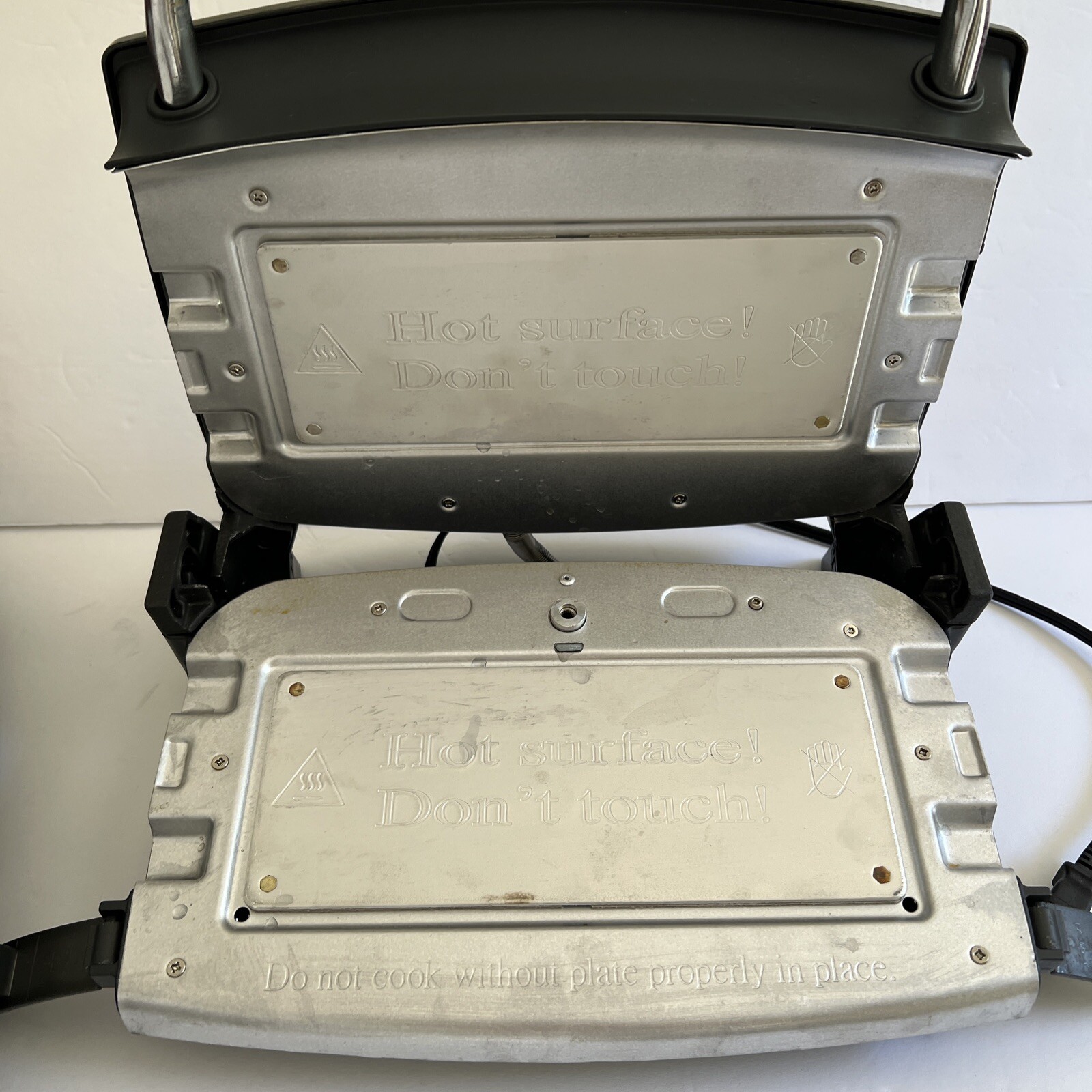George Foreman GRP72CTB Indoor Grill and Broil. TESTED. No Drip Tray