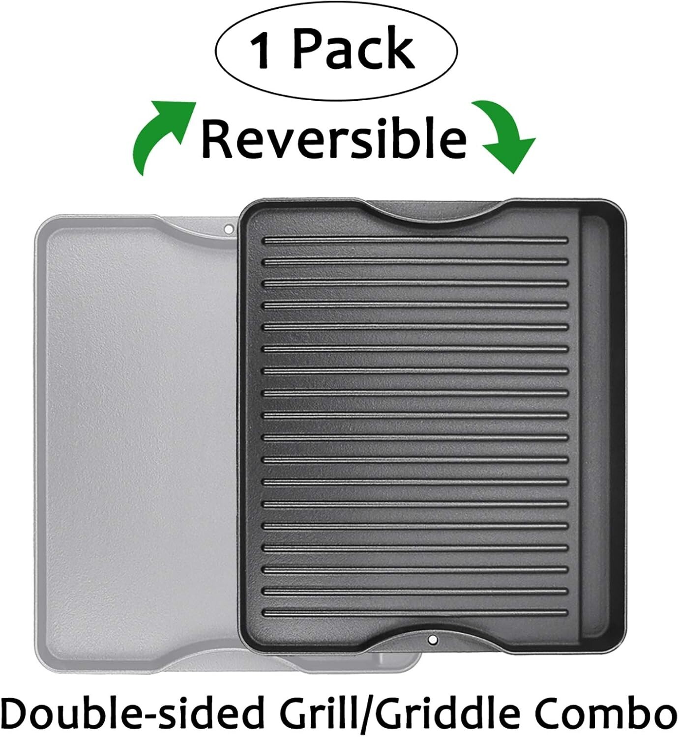 Versatile Pre-Seasoned Cast Iron Griddle for Camp Chef 14″ & 16″ Stoves