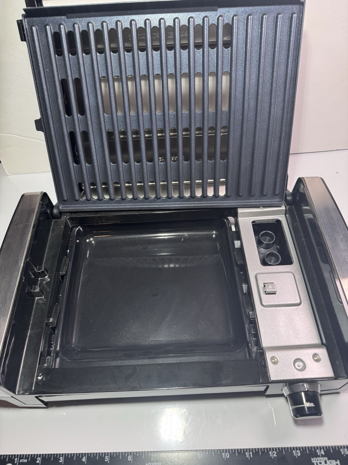 Hamilton Beach Electric Indoor Searing Grill 450F 118sqin Stainless 25361