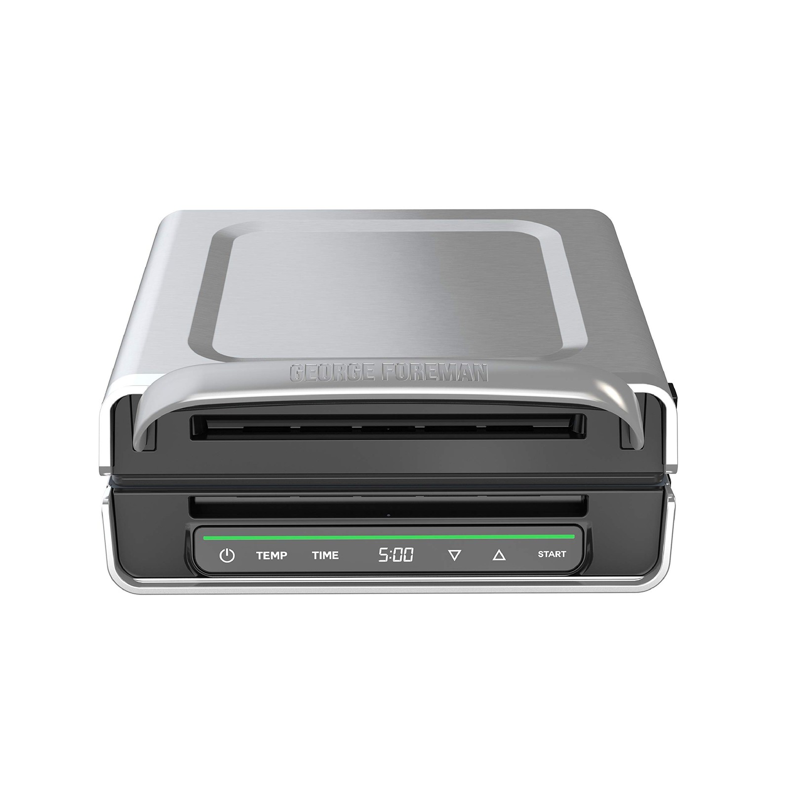 George Foreman Smokeless – Digital Smart Select, Family Size (4-6 Servings), …