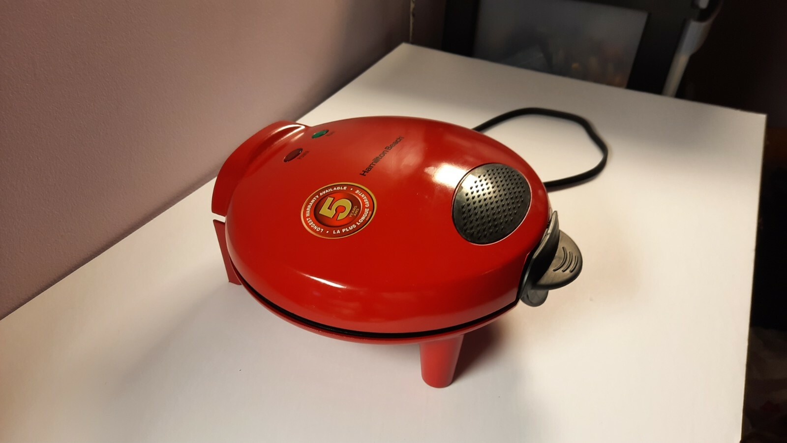 Hamilton Beach Breakfast Sandwich Maker Model 25409C Type125