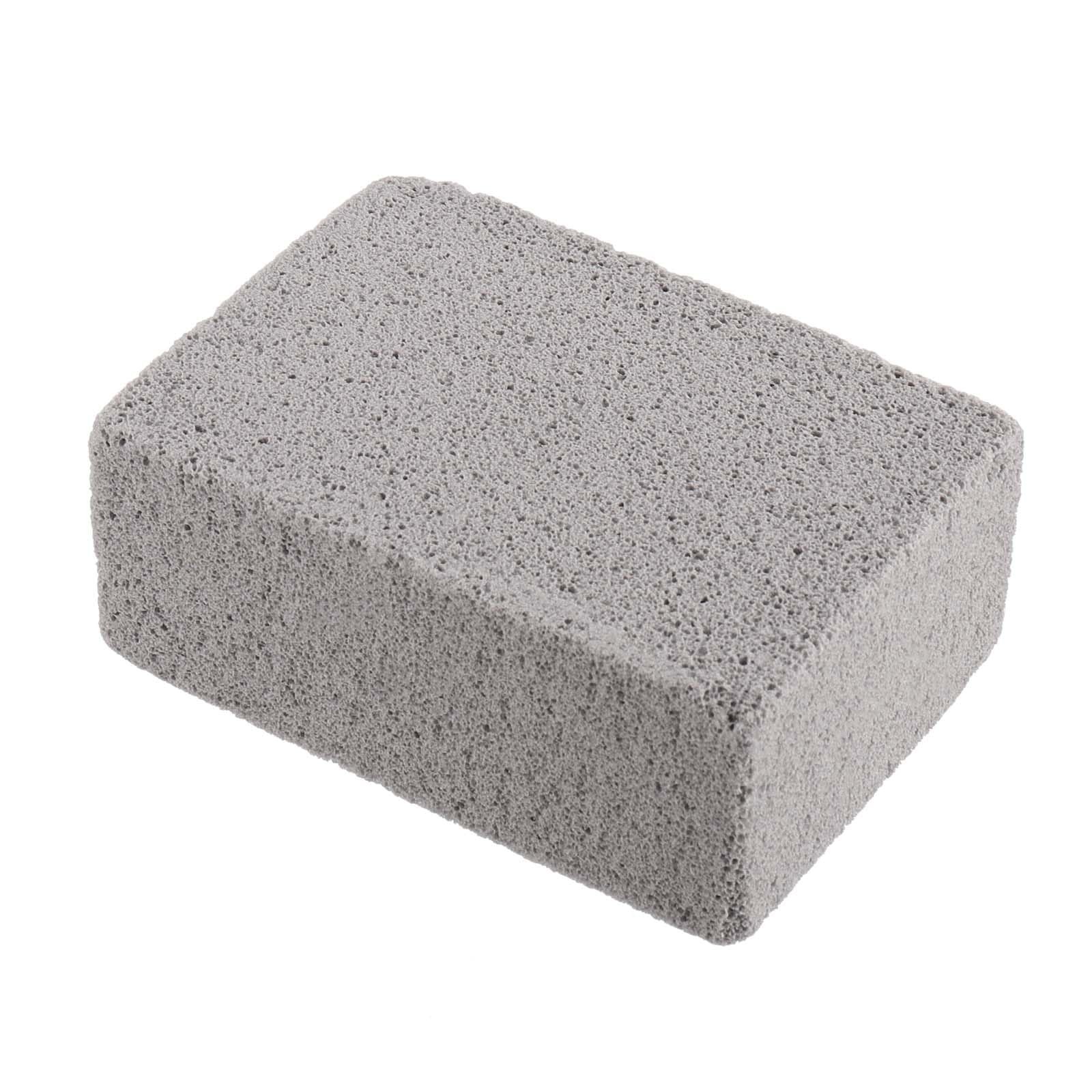 SEUNMUK 10 Pack Grill Stone Cleaning Brick Block, 3.9×2.8×1.6 Inch Gray