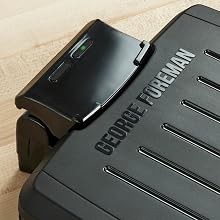Fully Submersible 4-Serving Grill | Dishwasher-safe grill with fast preheat,