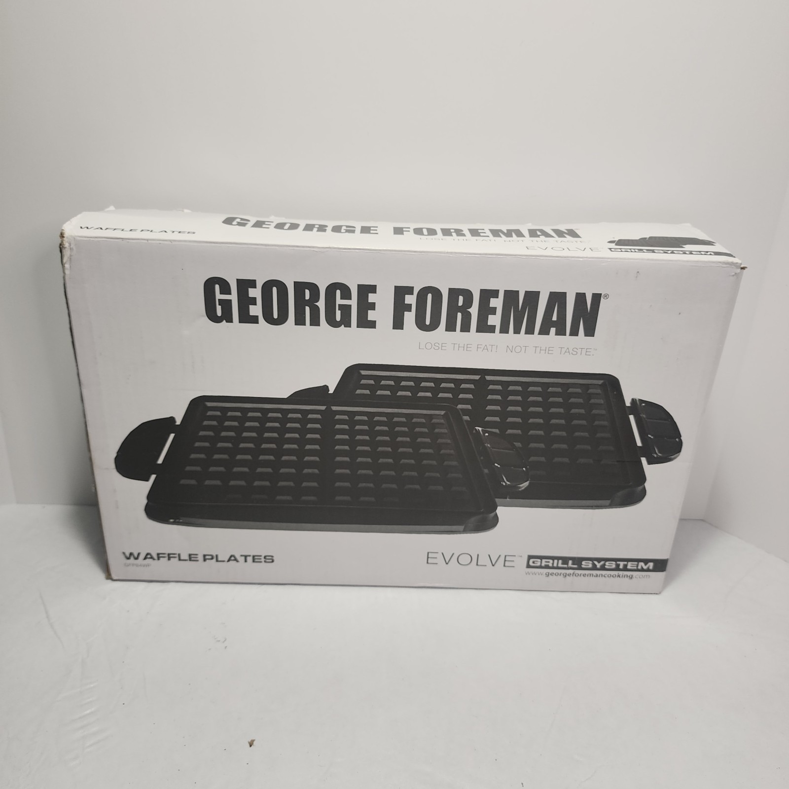 George Foreman EVOLVE Grill System WAFFLE Plates Set GFP84WP – BRAND NEW