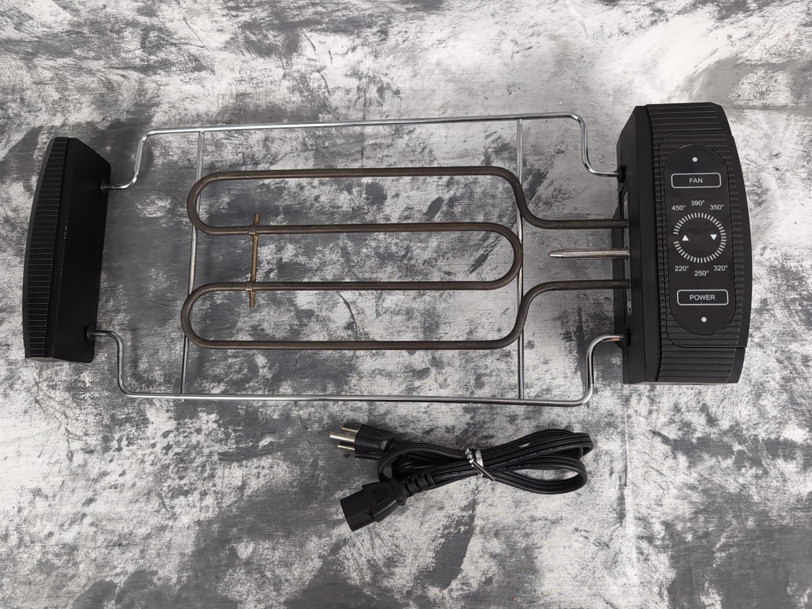 Power Smokeless Grill Model PG-1500 Replacement Part Heating Element & Cord OEM