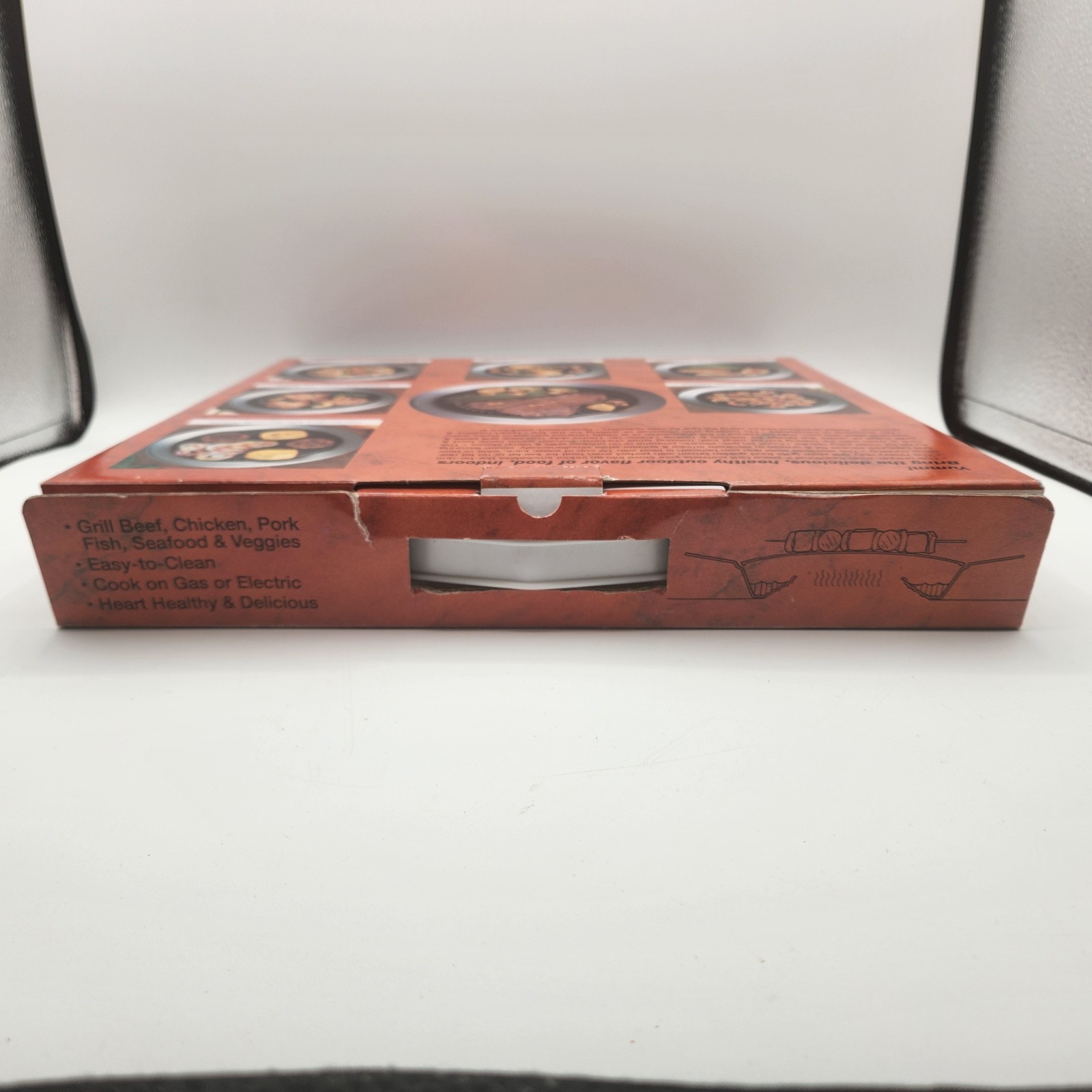 Grill It Professional Model Indoor Smokeless Stove Top Grill 1998 Open Box
