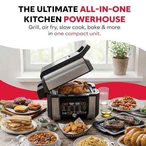 All in One Grill Air Fryer Griddle Oven