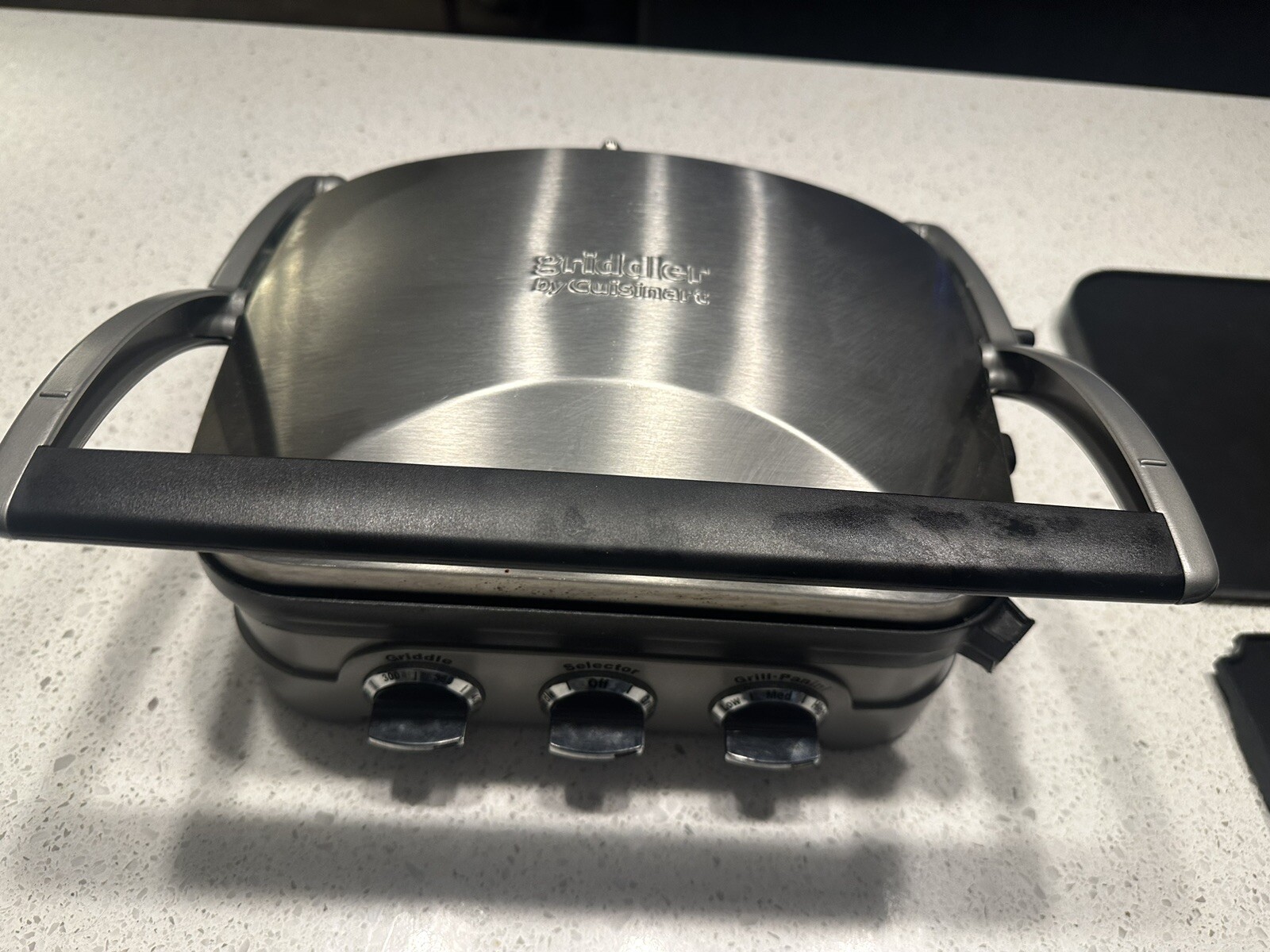 Cuisinart GR-4NP1, Griddler 13.5″ – 5 in 1, Stainless Steel (Silver) Grill Stove