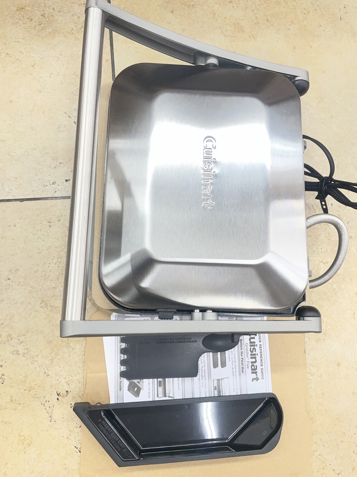 Cuisinart Electric Griddler FIVE Countertop Grill