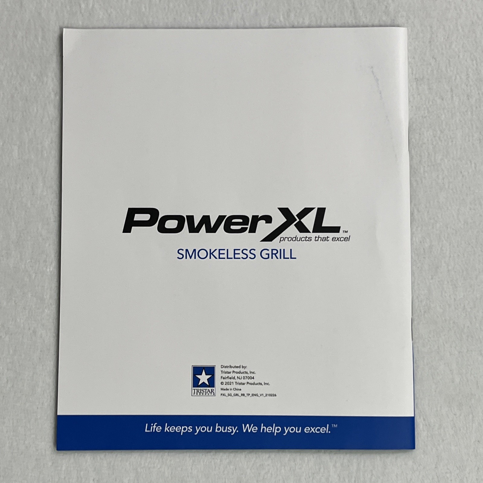 Power XL Smokeless Grill PG‑1500 Owners Manual & Recipe Books – Eric Theiss