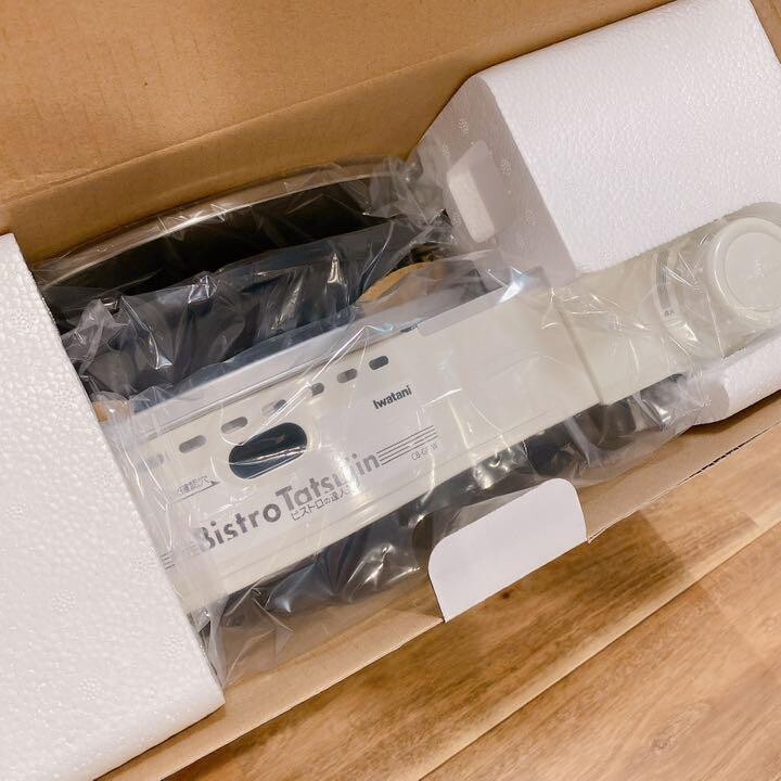 Iwatani CB-GP-W Cassette Gas Grill Pan Shabu Bistro Master II White color JP NEW