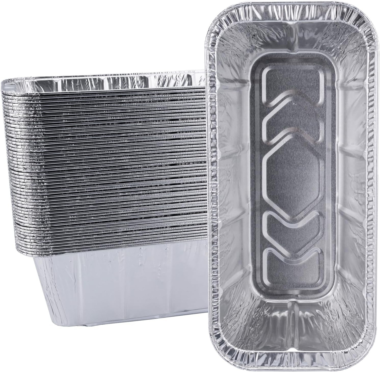 Grease Cup Liners for Blackstone Griddles Rear Tray 50 Pack Disposable Aluminum