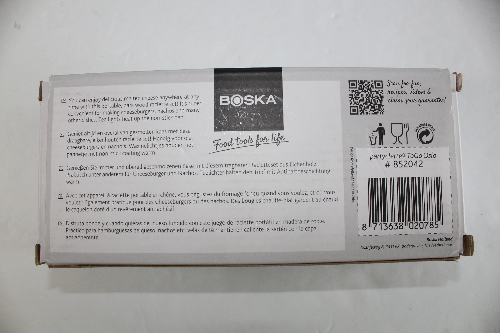 2 Lot: Boska Partyclette to Go Oslo Cheese Raclette Grill Fondue 7.5″ x 3.5″
