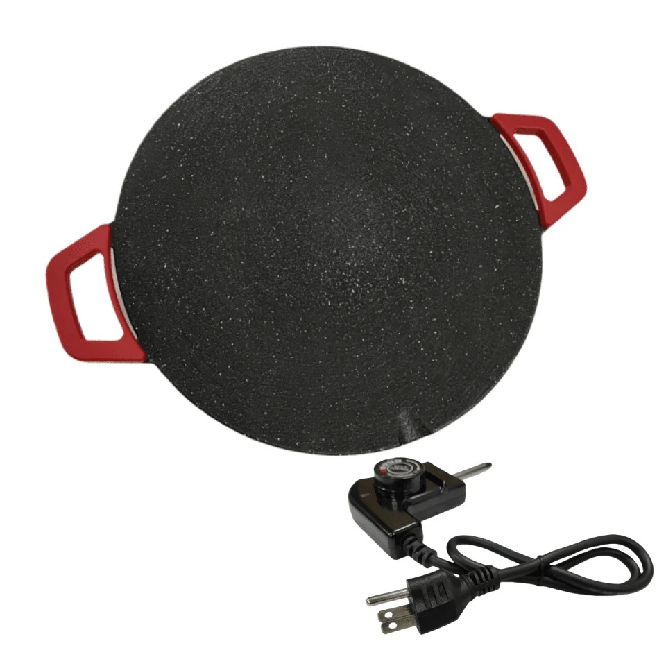 Multifunctional Medical Stone Non-Stick Electric Grill Pan 5-Speed Temp Control
