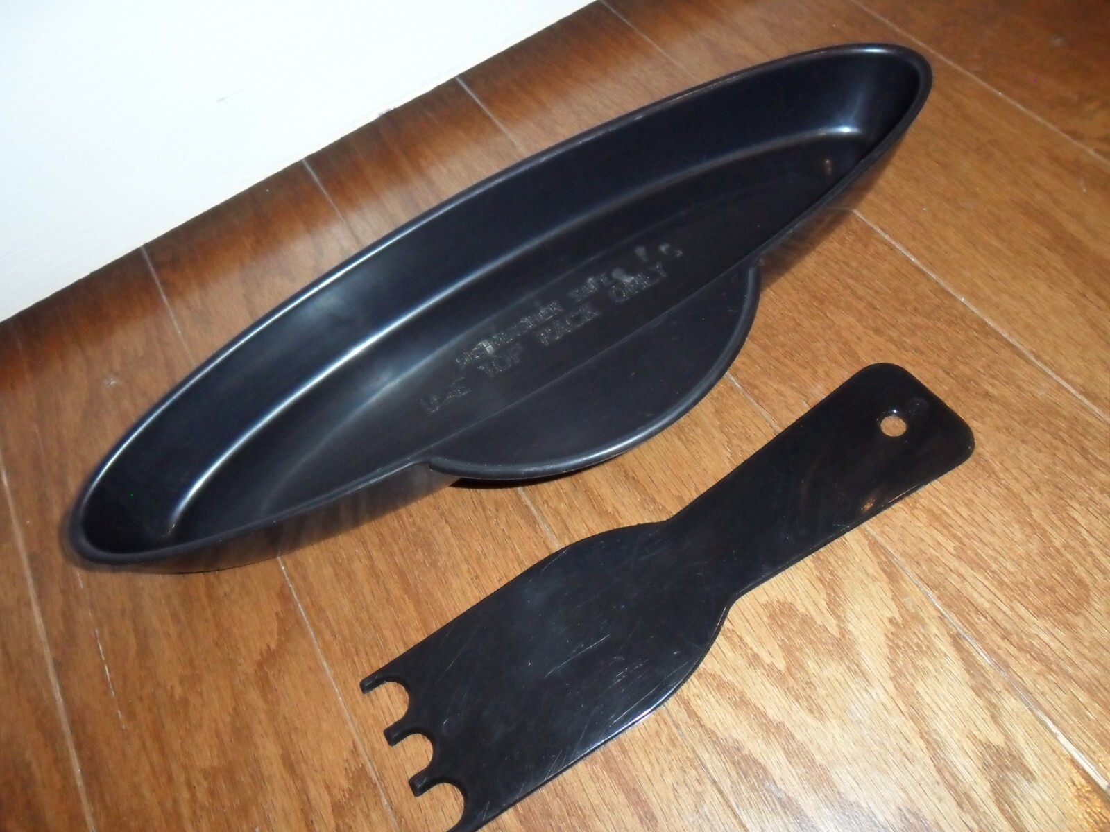 GEORGE FOREMAN BLACK Grill Drip Grease Tray 12″ inches with Spatula