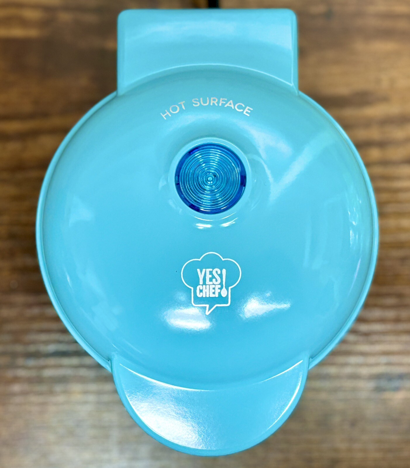 Yes Chef! Personal Griddle Turquoise with Recipe Guide