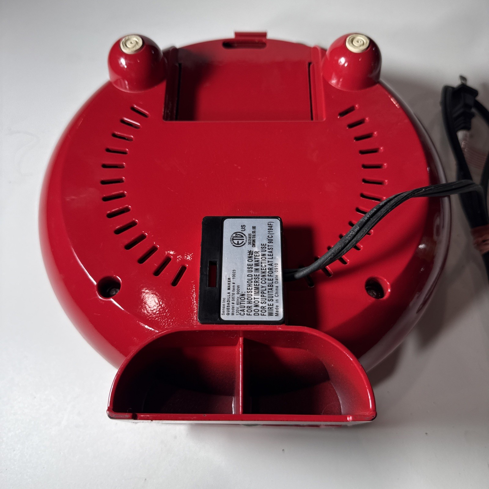 The El Paso Chile Company 6 wedge Quesadilla Maker
