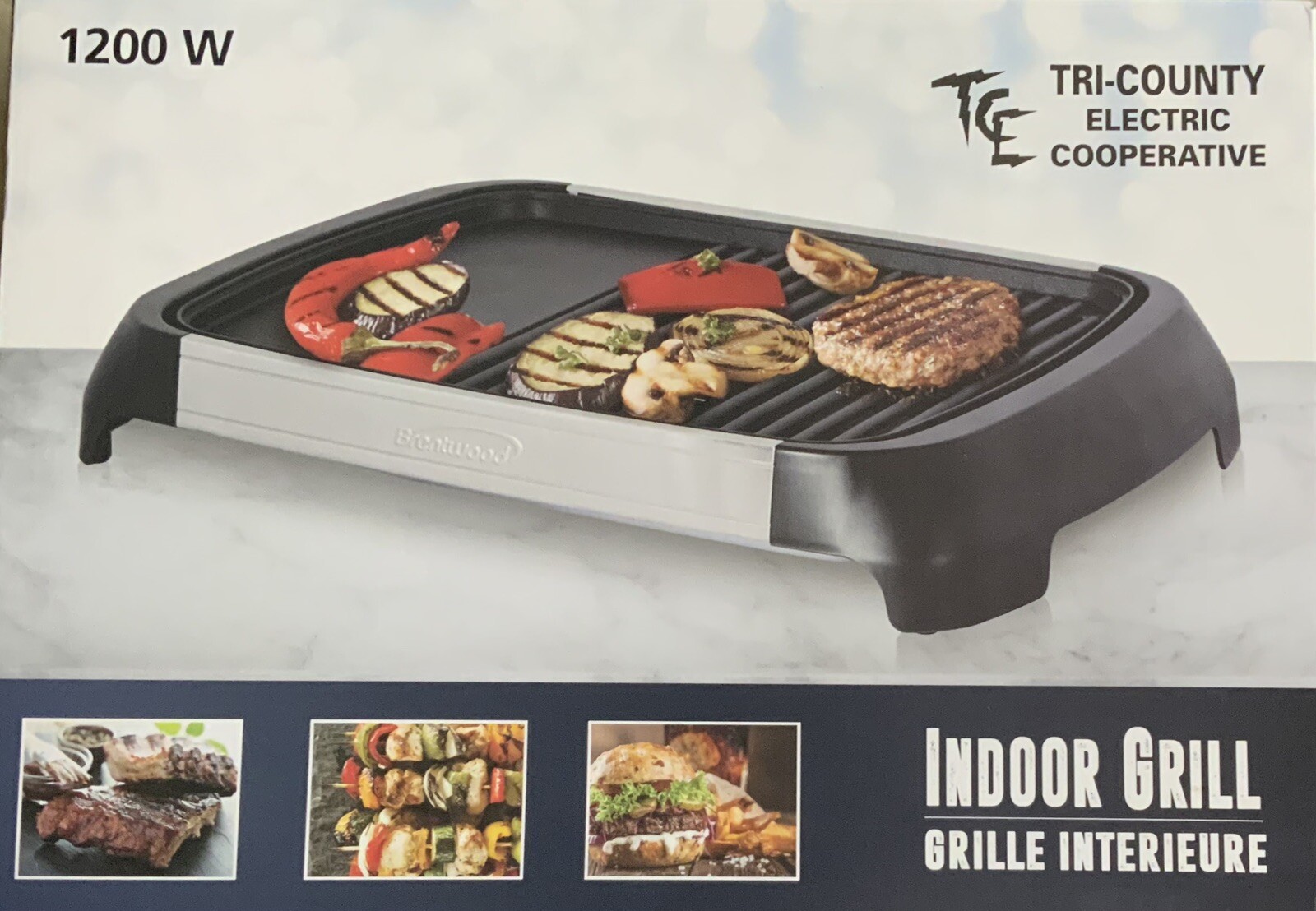Brentwood Indoor Grill NEW