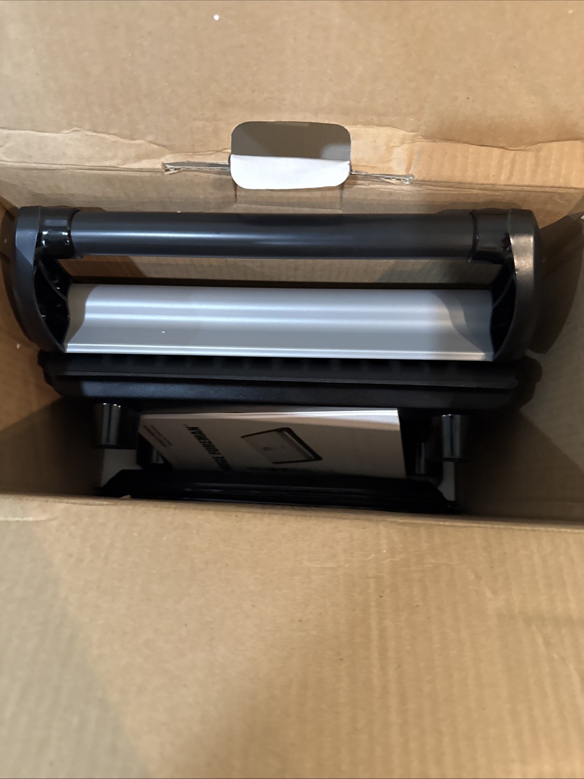 George Foreman GRV80 Indoor Grill Open Box NEVER USED.