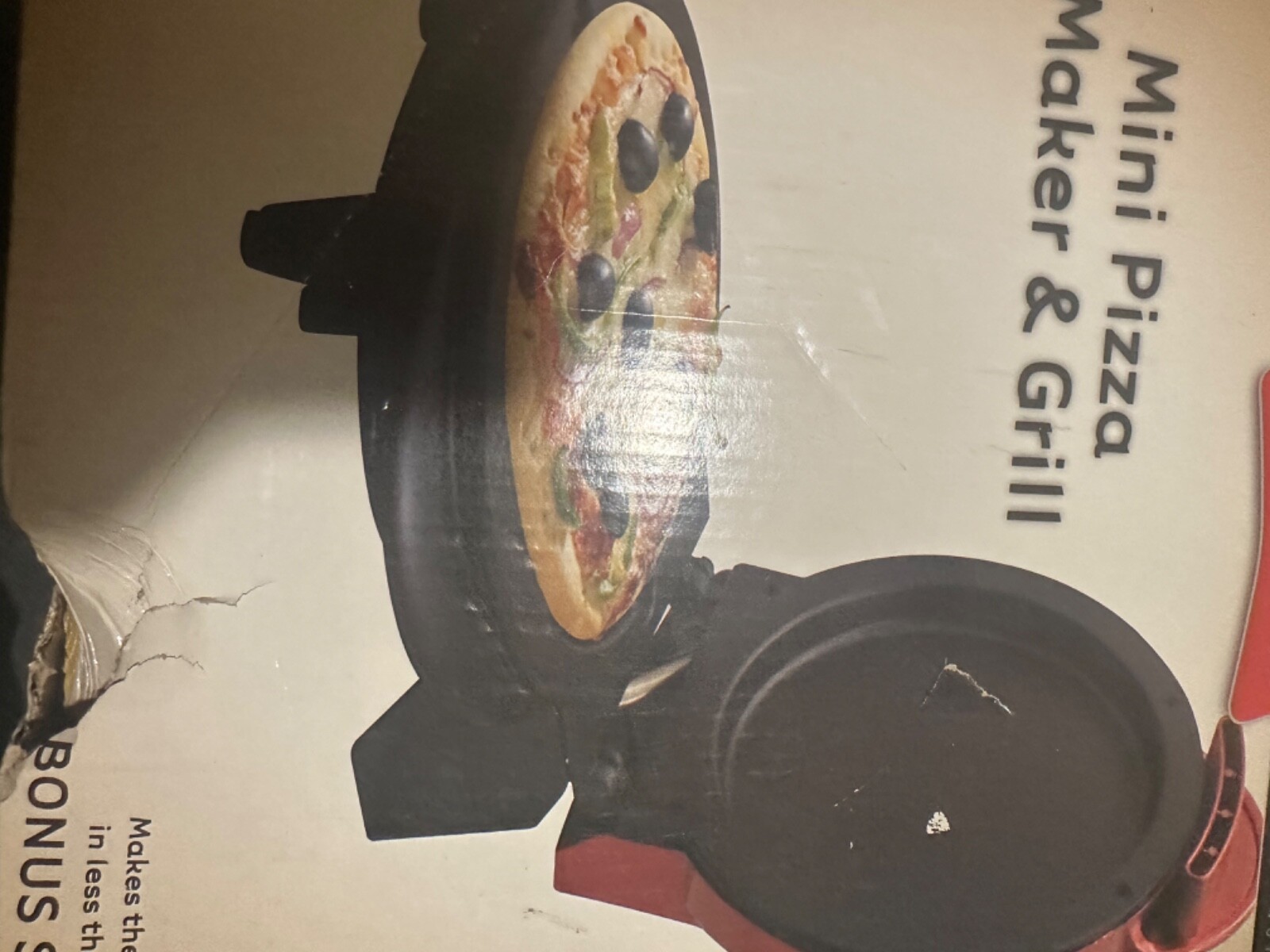 Mini pizza maker and grill American Era