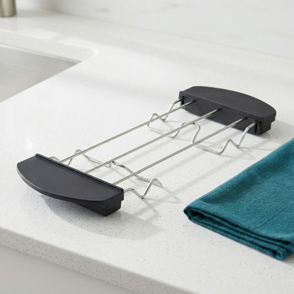 3Pcs Stainless Steel Toaster Cooling Racks Reusable Kitchen Bread Holders