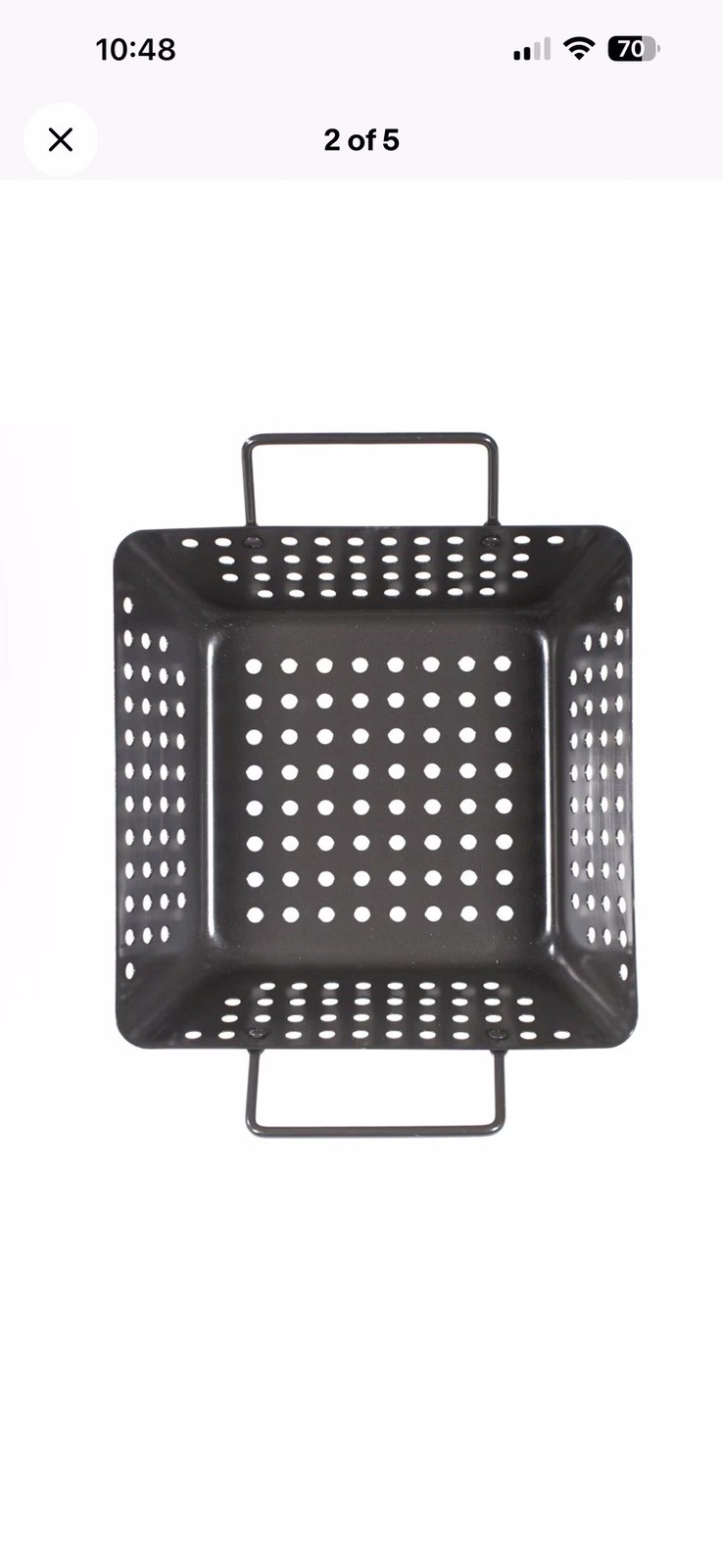 Char-Broil 3pc Grilling Topper Set Black: Non-Stick, Hand Washable, Steel