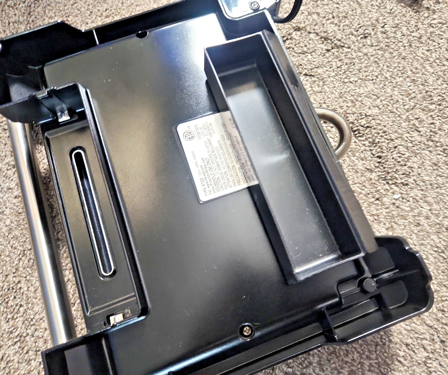 Proctor Silex Panini Press & Compact Grill, Nonstick Plates, 25440MN