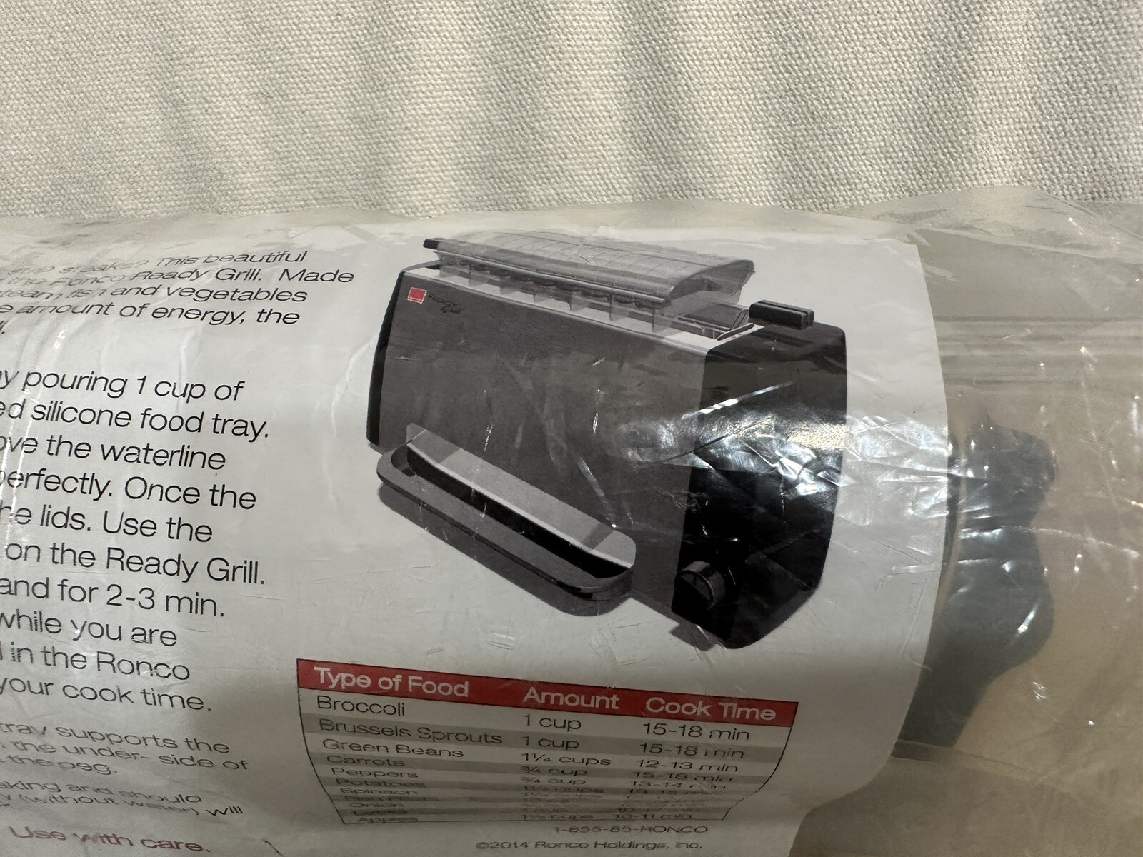 2 Ronco RG2001DRM Steamer Basket for Ronco Ready Grill – NEW Sealed
