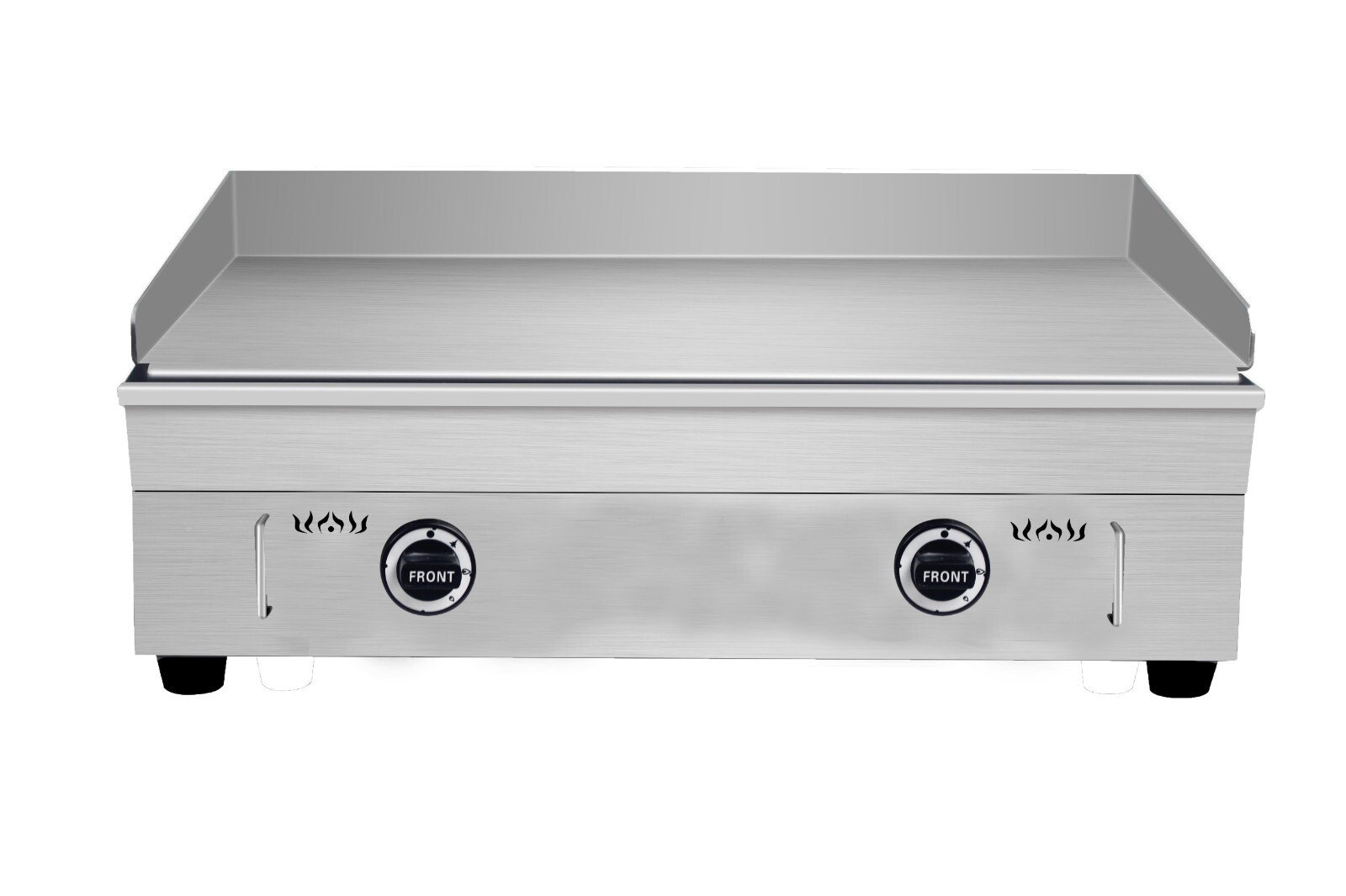 PreAsion LPG Gas Griddle Commercial Countertop Flat Grill Stainless Steel for Re