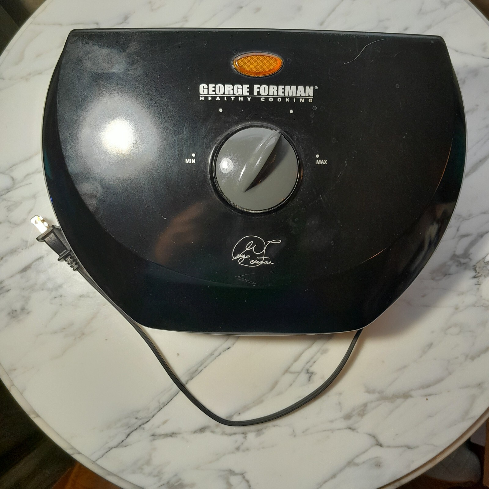 George Foreman Healthy Cooking Model GR50VB Super Champ Vari-Temp Grill
